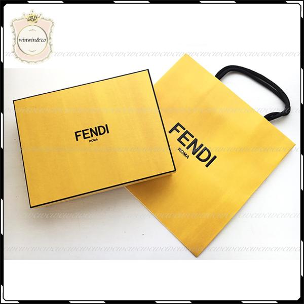 【国内発送】FENDI メンズ ラインデザイン レザー長財布100915